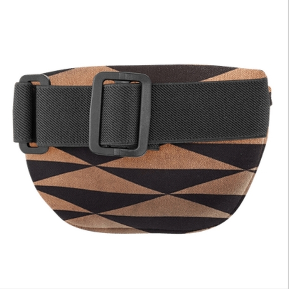 🆓️ W/ $55 Purchase! MYTAGALONGS Brown/Tan Arm Pouch ~ NWT - Picture 2 of 3